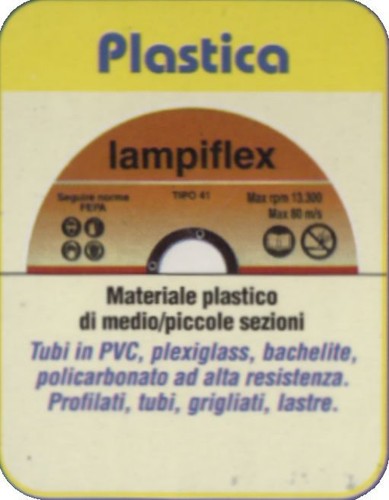 Disco taglio plastica - , §