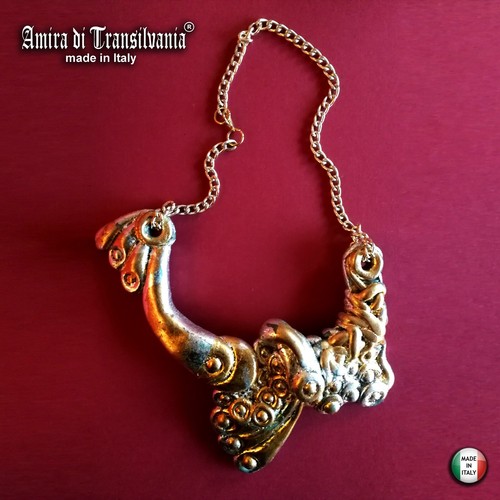 Collana oro argento stile - oro,