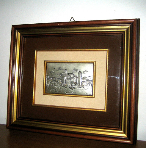 Quadro lastra argento 996 - quadro,