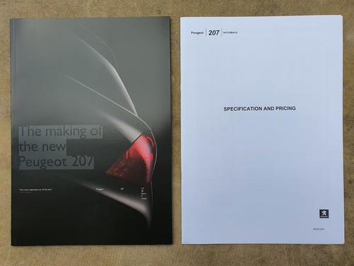 Brochure vendita peugeot - peugeot, 207