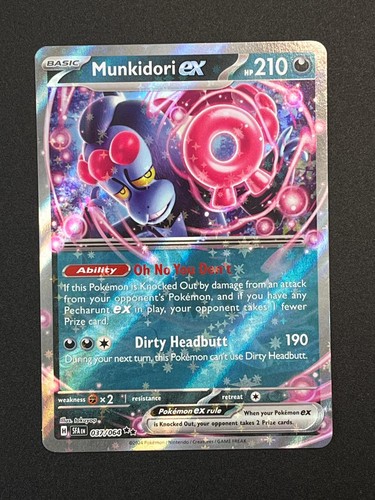 Carta pokemon munkidori sfa - carta,