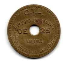 Lyon   OTL  25 Centimes