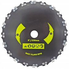 DISCO FALCIATRICE 9" 20T 230mm A CATENA TAGLIO 10,000 RPM LEGNO GIARDINO