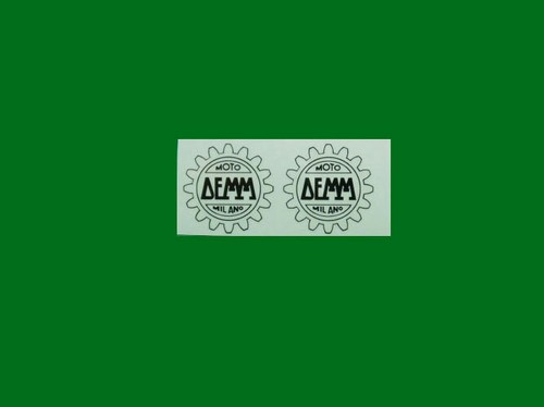 Demm coppia adesivi - demm,