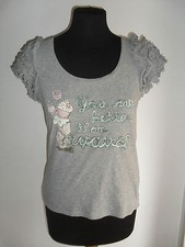 Simpatica MAGLIETTA  T-shirt  BABY ANGEL con stampe Tg.S in Cotone  