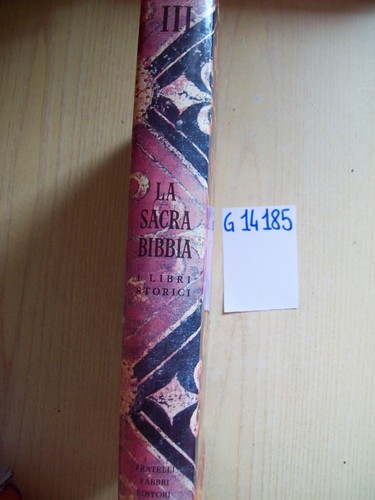 Sacra bibbia iii vol - bibbia,