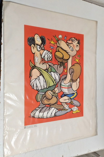 Litografia benito jacovitti - benito,