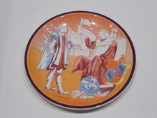 CRISTOFORO COLOMBO PIATTO IN CERAMICA PER LE COLOMBIANE ESSO OIKONOMOY (S)
