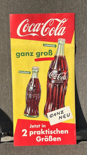Raro cartone coca cola - raro, fine
