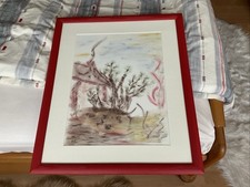 Quadro gesso "Germogli nel