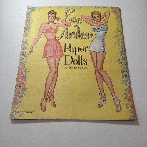 Bambole carta vintage 1953 - bambole,