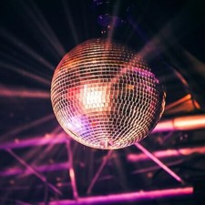Palla da discoteca, festa