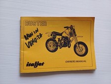 Italjet 50 Buster minicross manuale uso manutenzione INGLESE originale