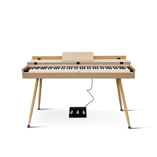 Pianoforte digitale marrone