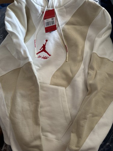 Felpa con cappuccio offwhite - con,