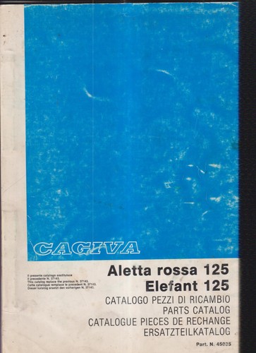 Cagiva aletta rossa - aletta, 125
