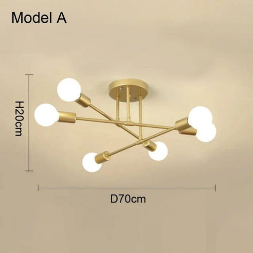 Lampada soffitto a - lampada, da