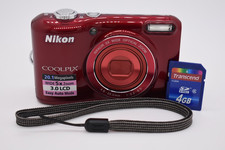 Nikon Coolpix L28 rossa Y2K