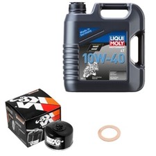 BMW R 1200 S 5,5 pollici cerchio ABS R12S/K29 2008, LM 10W-40 4L, set filtro olio K&N