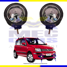 KIT COPPIA FARETTI FARI FENDINEBBIA ANTERIORE DX = SX FIAT PANDA 169 2003  