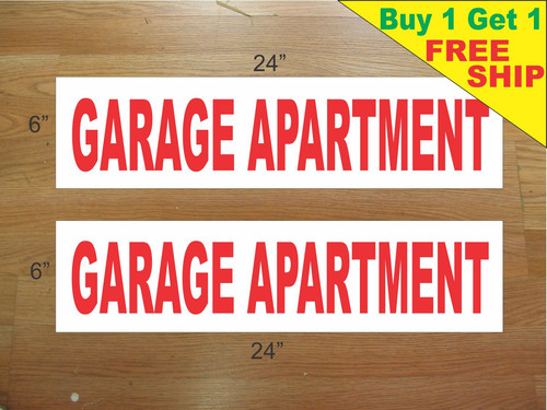 Appartamento garage x24 - garage, 6"x24"