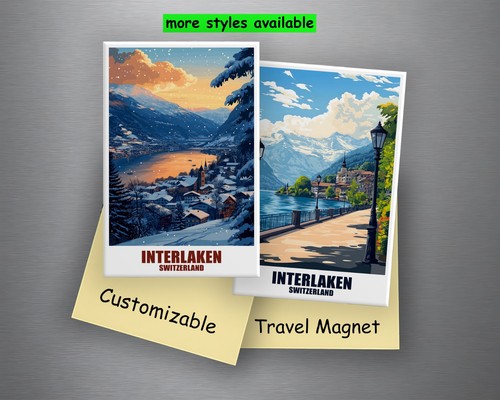 Interlaken magnete frigorifero