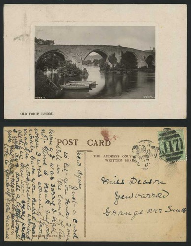 Stirlingshire old real photo - real,