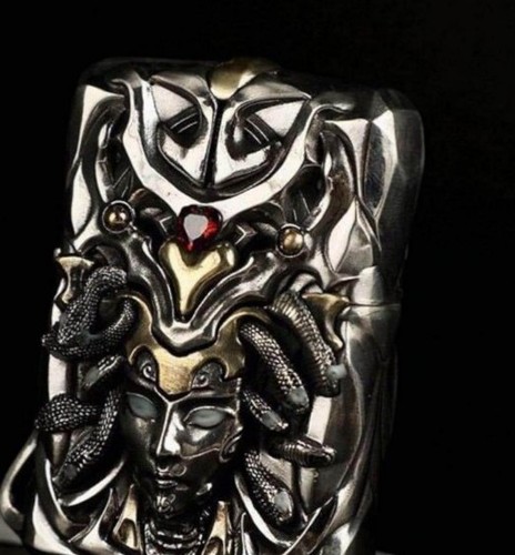 Accendino zippo medusa arte - medusa,