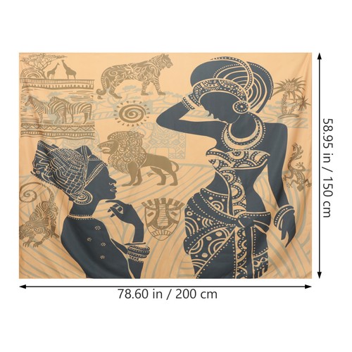 1pc donne africane arazzo