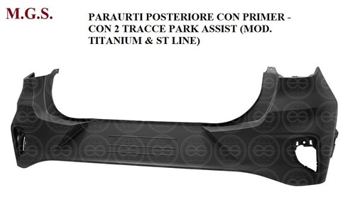 Paraurti posteriore con primer - posteriore,