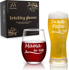 Set Di Bicchieri Da Vino E