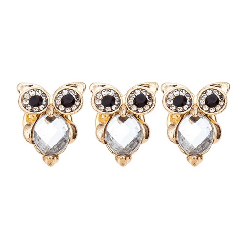 Set gufi gioielli spilla - set,