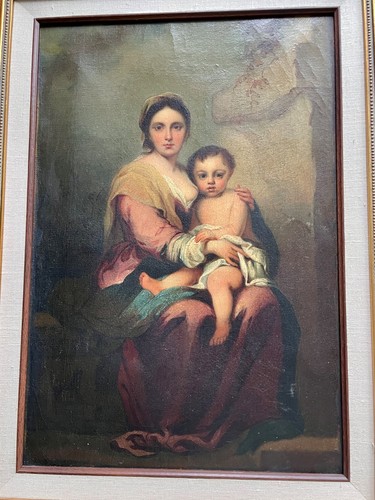 Antico xix secolo madonna - antico,