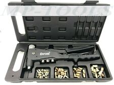 RIVETTATRICE PER INSERTI RIVETTI FILETTATI FILETTI 66 PZ M3 M4 M5 M6 10.5"