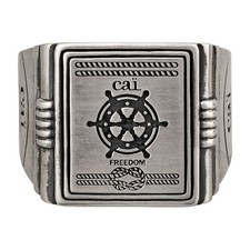 anello cai in argento sterling