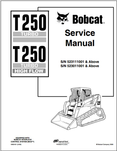 Bobcat t250 turbo - turbo,