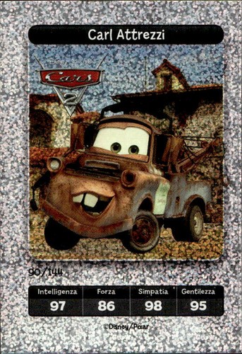 Disney pixar card esselunga