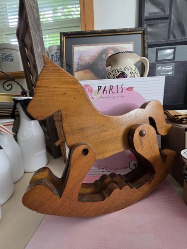 Cavallo dondolo vintage - cavallo,