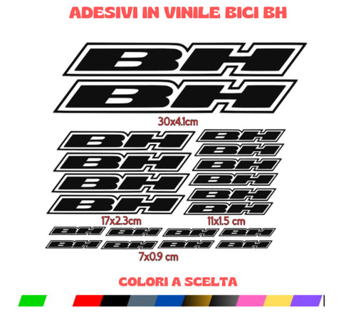 Kit adesivi in vinile - bh,