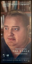 LOCANDINA ORIGINALE CINEMA THE WHALE BRENDAN FRASER PREMIO OSCAR