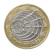 [NC] INGHILTERRA - 2 POUND 2001 BIMETALLICA (nc506c)