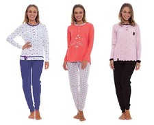 Pigiama lungo DONNA 100%