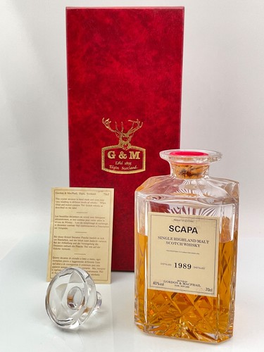 Whisky scapa 1989 decanter - scapa,
