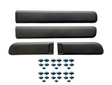 KIT SERIE MODANATURE LATERALI FASCE PORTA PORTIERE PARACOLPI per FIAT PANDA 2012