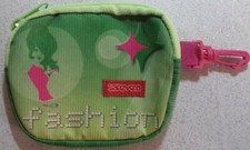 PORTAFOGLIO "SEVEN FASHION" col. VERDE f.to cm. 14x12 - 4 scomparti e p/monete  