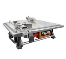 RIDGID Seghetto per Piastrelle Umido R4021 7" Lama Diamantata 6,5 Amp Plugin da Tavolo Senza Lama