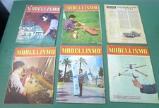 RIVISTA  MODELLISMO  1955 6 n. giochi d'epoca aereo trenino aeromodellismo 