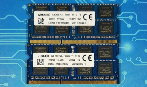 Ram pc3l 12800s - (2x8, pc3l-12800s