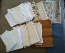 TESSUTI - LOTTO RITAGLI - 15 PEZZI - PICCOLE E MEDIE DIMENSIONI