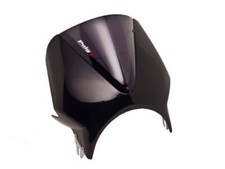 Carena Puig nera con schermo visione fumè scuro Ducati GT 1000 2006-2010